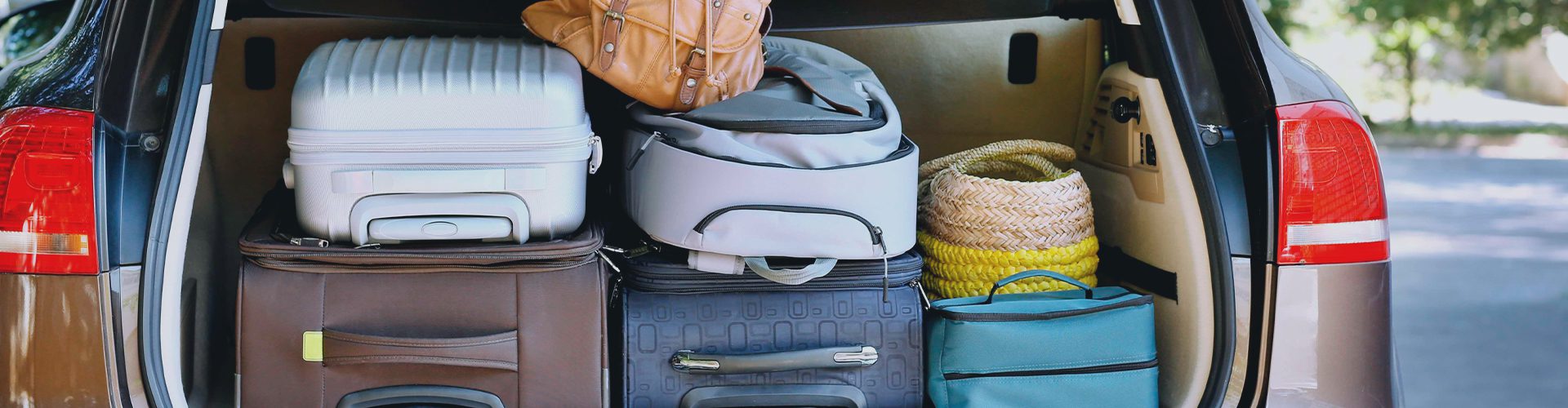 Bil pakket til kør-selv-ferie