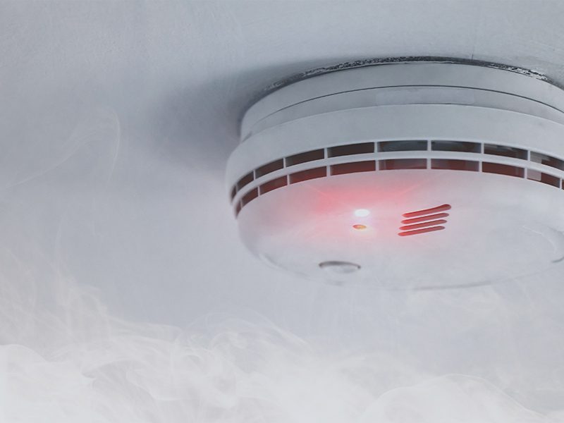 Røgalarm i boligen